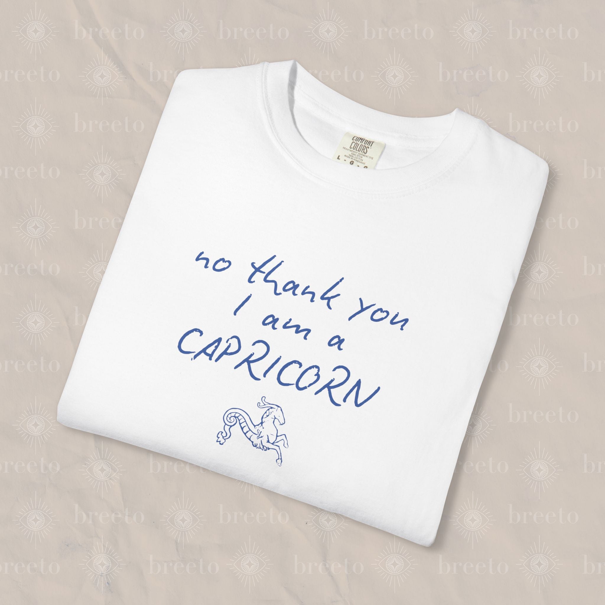 No thank you, Capricorn - Unisex T-shirt