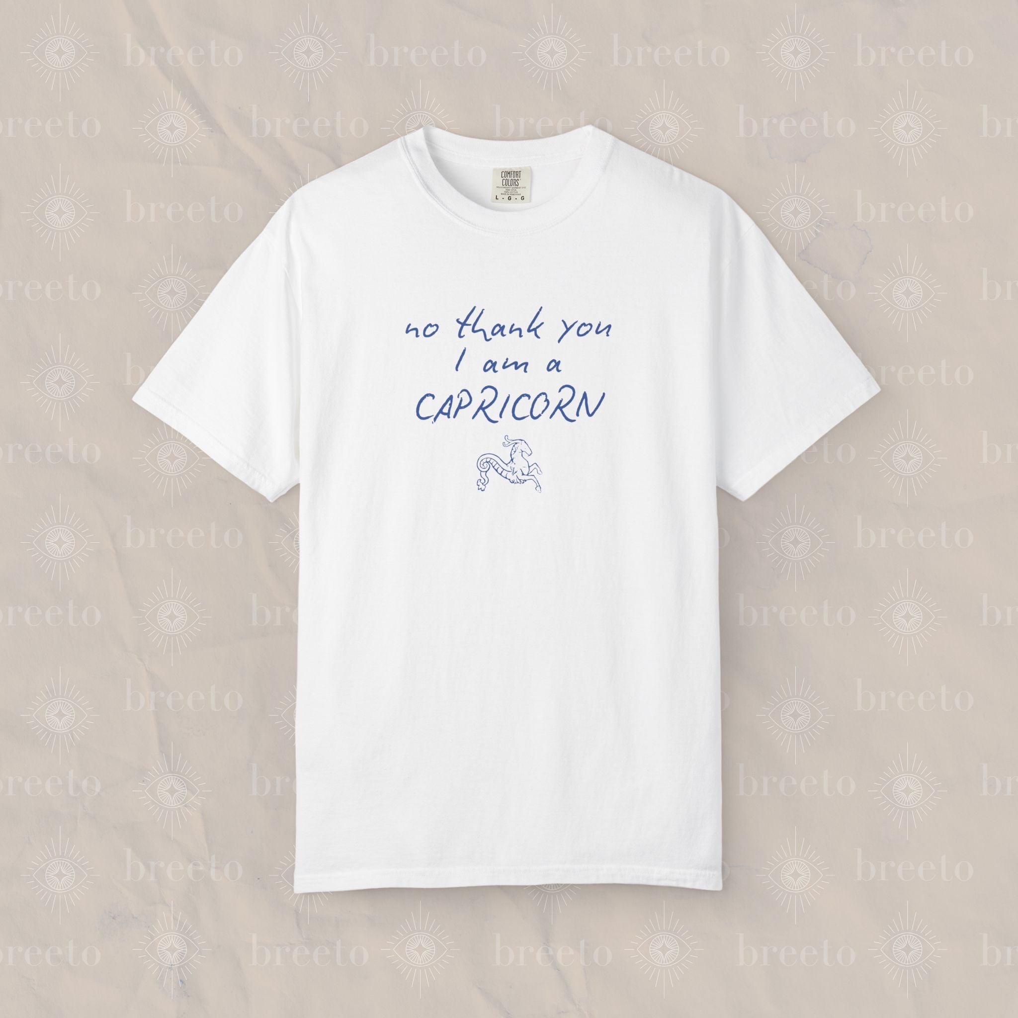 No thank you, Capricorn - Unisex T-shirt