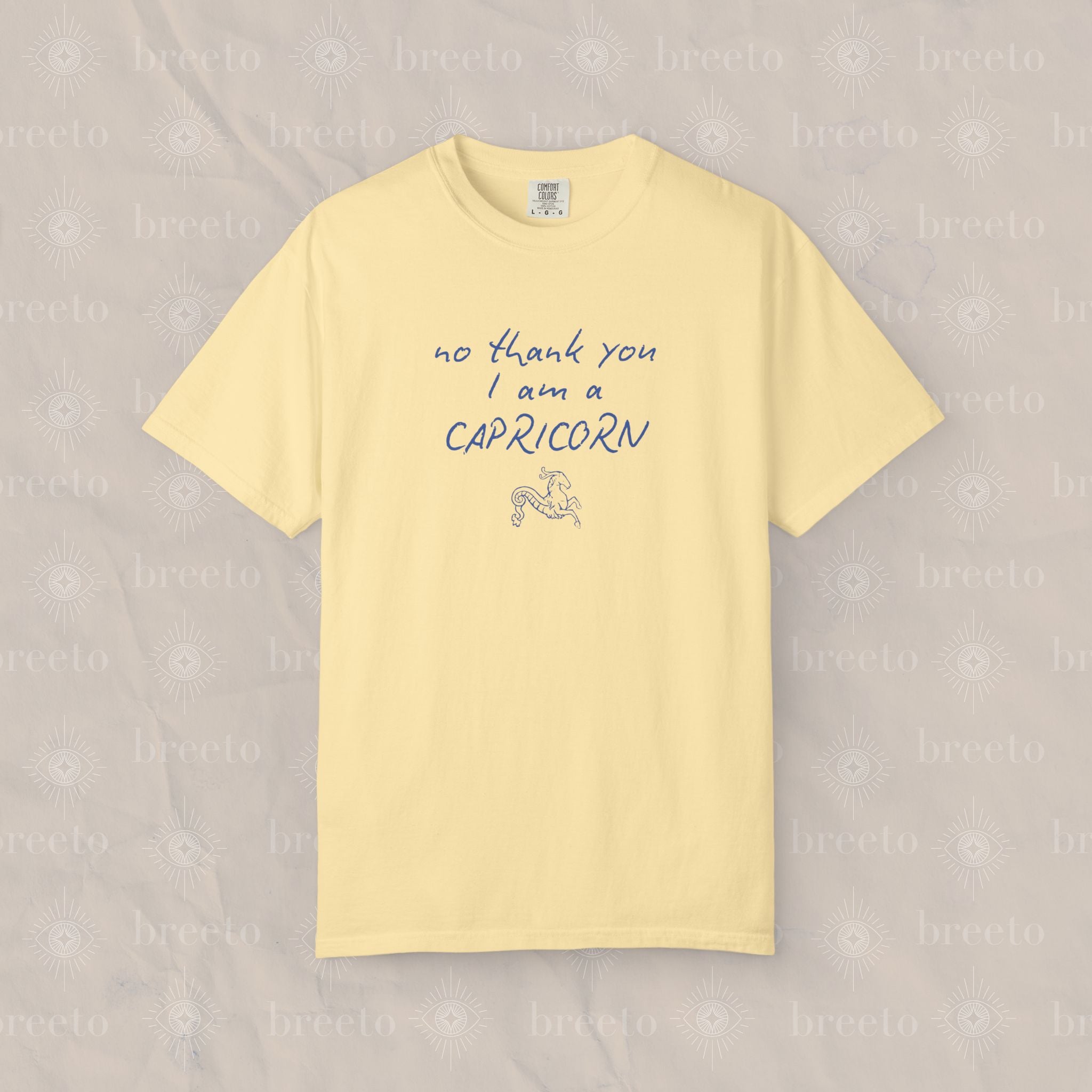 No thank you, Capricorn - Unisex T-shirt