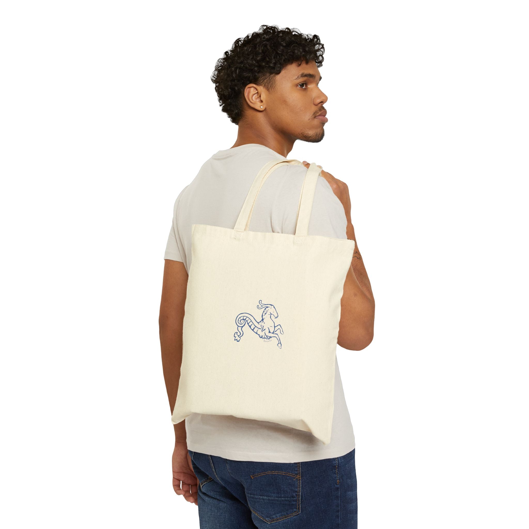 Capricorn Cotton Tote Bag — “No Thank You, I Am a Capricorn” Zodiac Tote